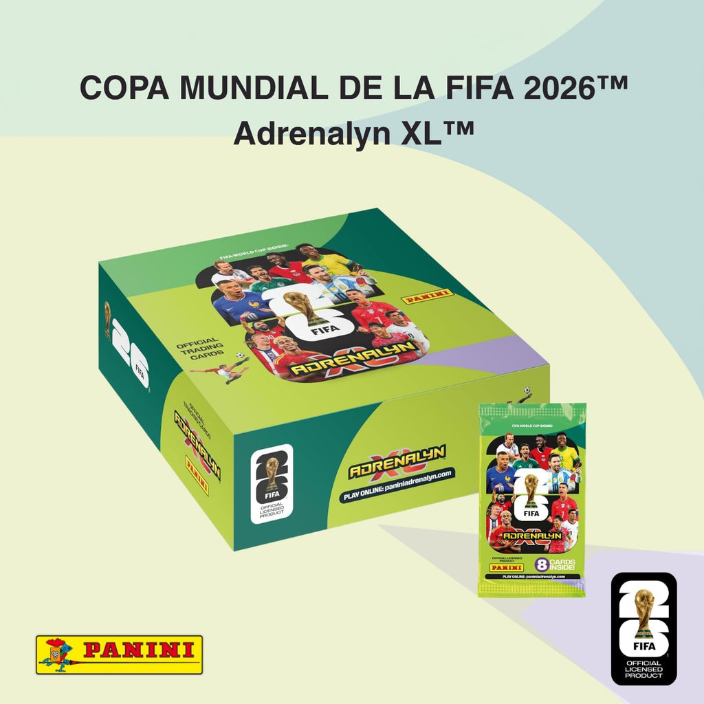 Start Your Collection: Panini FIFA World Cup 2026 Adrenalyn XL – 24 Packs Box