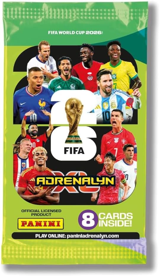 Start Your Collection: Panini FIFA World Cup 2026 Adrenalyn XL – 24 Packs Box
